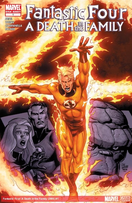 Cover of Fantastic Four: A Death In The Family (2006) - #1