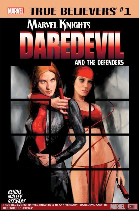 Cover of True Believers: Marvel Knights 20th Anniversary - Daredevil and the Defenders (2018) - #1