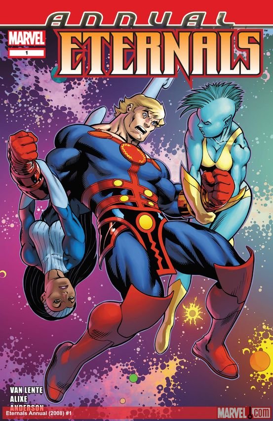 Cover of Eternals Annual (2008) - #1