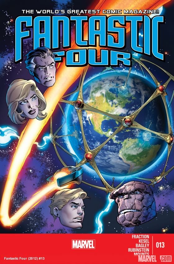 Cover of Fantastic Four (2012) - #13