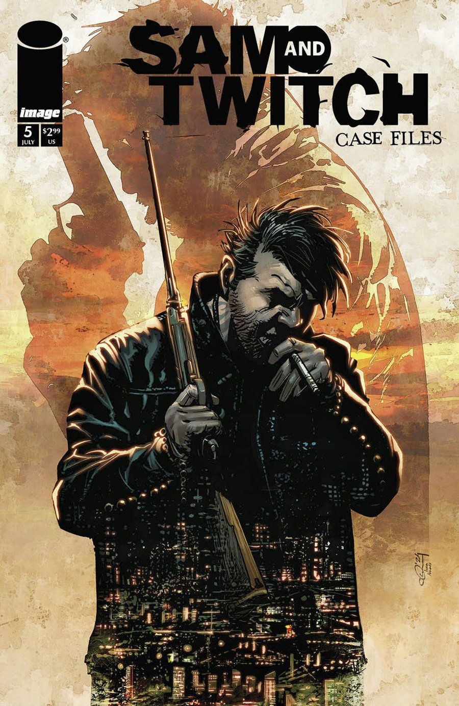 Cover of SPAWN Sam And Twitch Case Files (2024) - #5