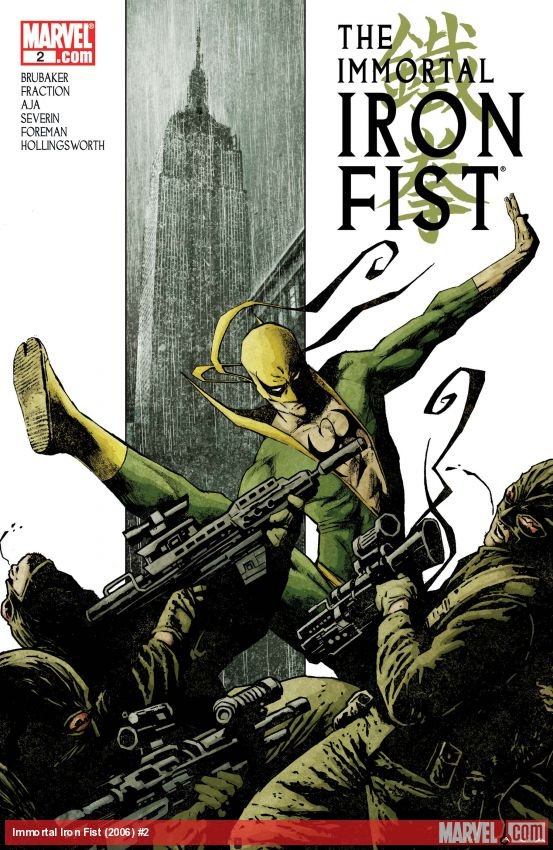 Cover of The Immortal Iron Fist (2006) - #2