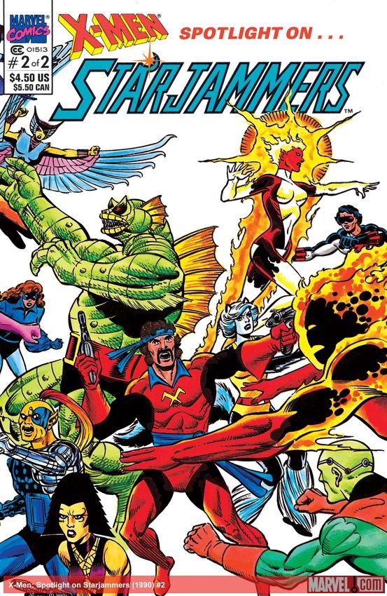 Cover of X-Men: Spotlight On Starjammers (1990) - #2