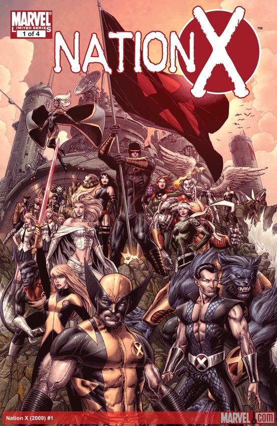 Cover of Nation X (2009) - #1