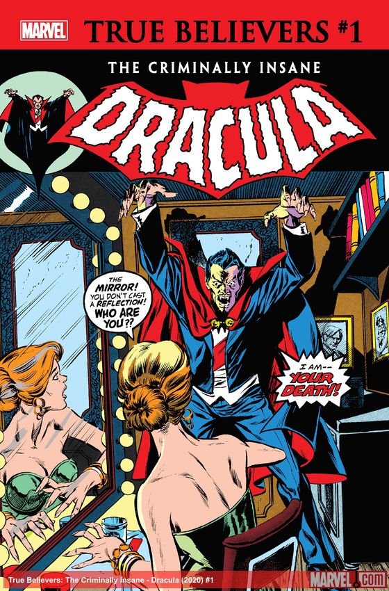 Cover of True Believers: The Criminally Insane - Dracula (2020) - #1
