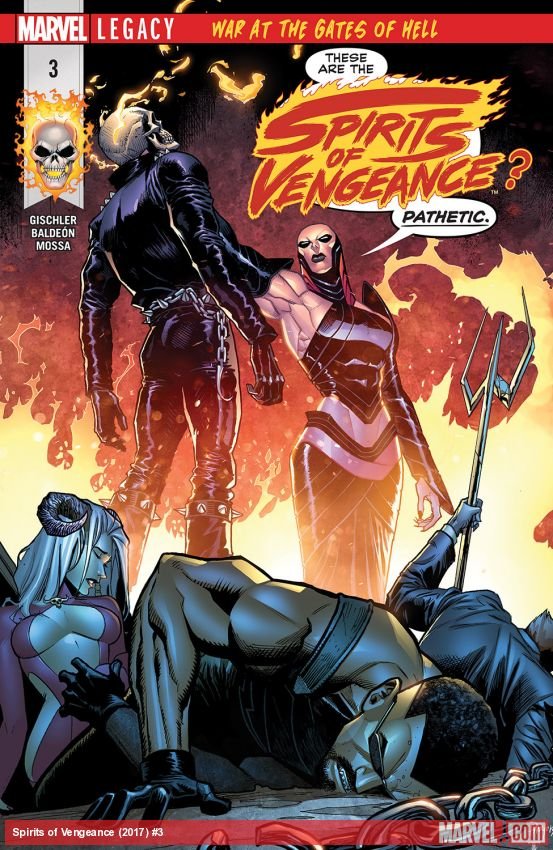 Cover of Spirits Of Vengeance (2017) - #3