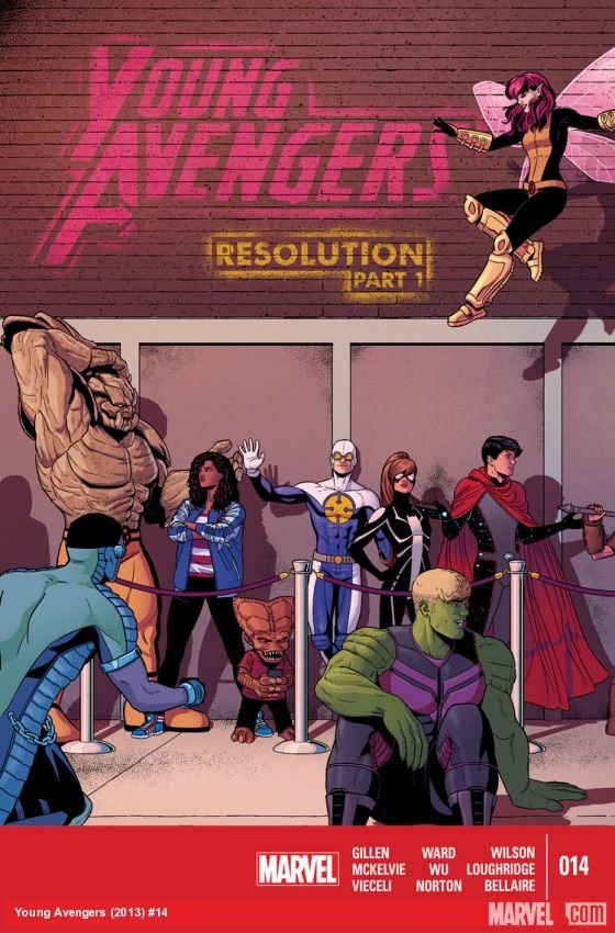 Cover of Young Avengers (2013) - #14
