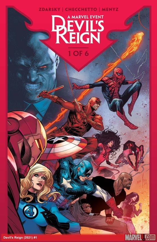 Cover of Devil's Reign (2021) - #1