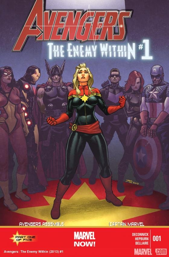 Cover of Avengers: The Enemy Within (2013) - #1