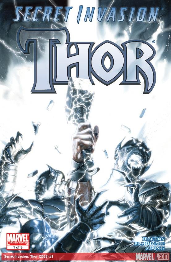 Cover of Secret Invasion: Thor (2008) - #1