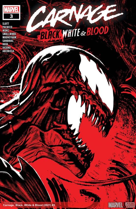 Cover of Carnage: Black, White & Blood (2021) - #3