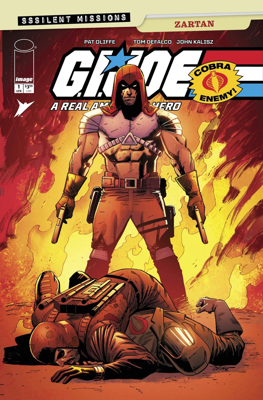 Cover of Gi Joe a Real American Hero Sssilent Missions Zartan (2026) - #1