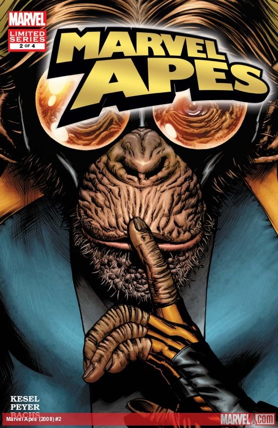 Cover of Marvel Apes (2008) - #2