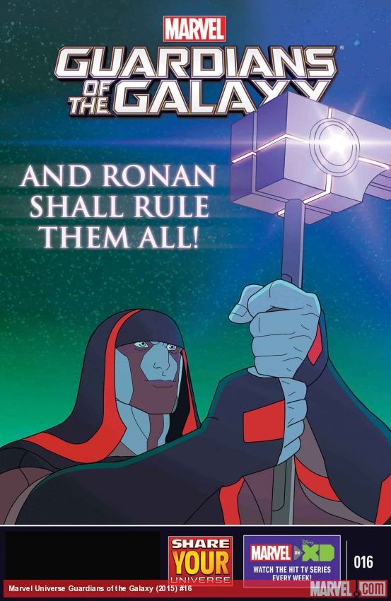 Cover of Marvel Universe Guardians of the Galaxy [II] (2015) - #16
