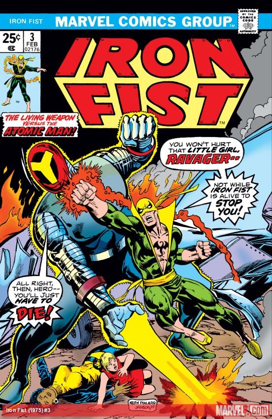 Cover of Iron Fist (1975) - #3