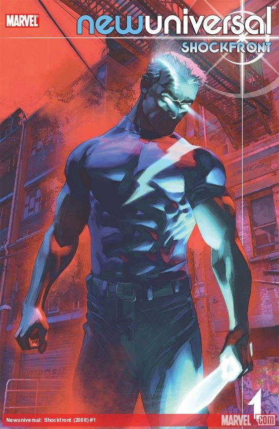 Cover of Newuniversal: Shockfront (2008) - #1