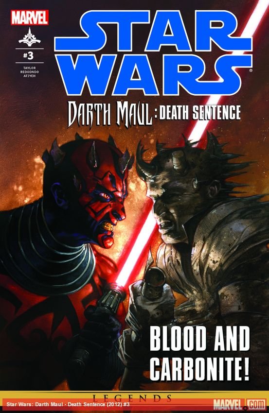 Cover of Star Wars: Darth Maul - Death Sentence (2012) - #3