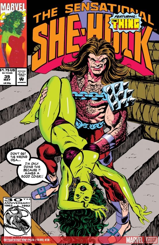 Cover of Sensational She-Hulk (1989) - #39