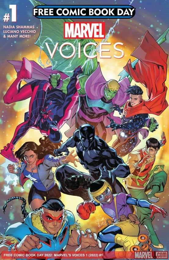 Cover of Free Comic Book Day 2022: Marvel's Voices (2022) - #1