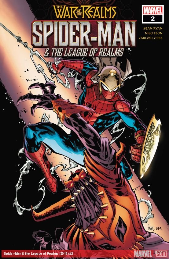 Cover of Spider-Man & The League Of Realms (2019) - #2