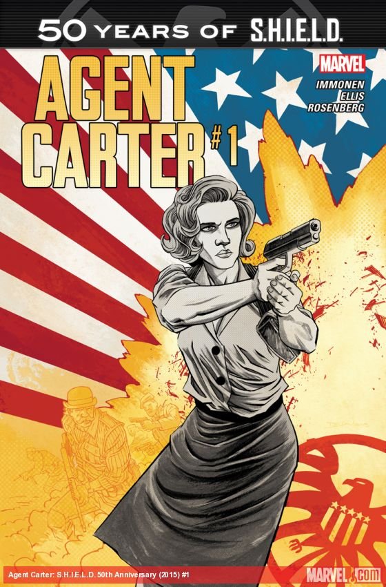 Cover of Agent Carter: S.h.i.e.l.d. 50Th Anniversary (2015) - #1