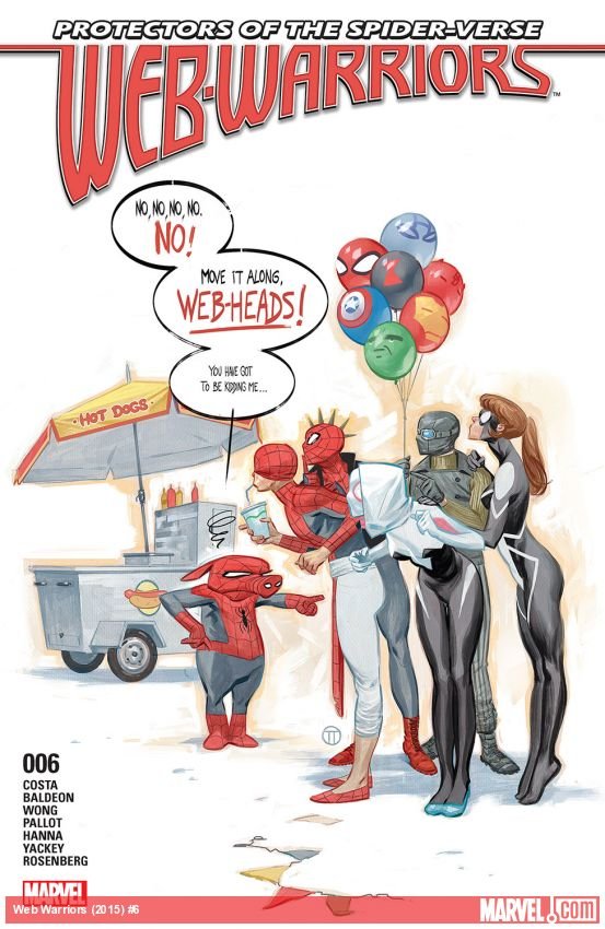 Cover of Web Warriors (2015) - #6
