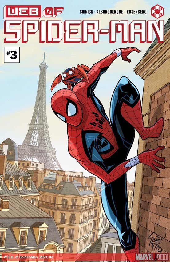 Cover of W.e.b. Of Spider-Man (2021) - #3
