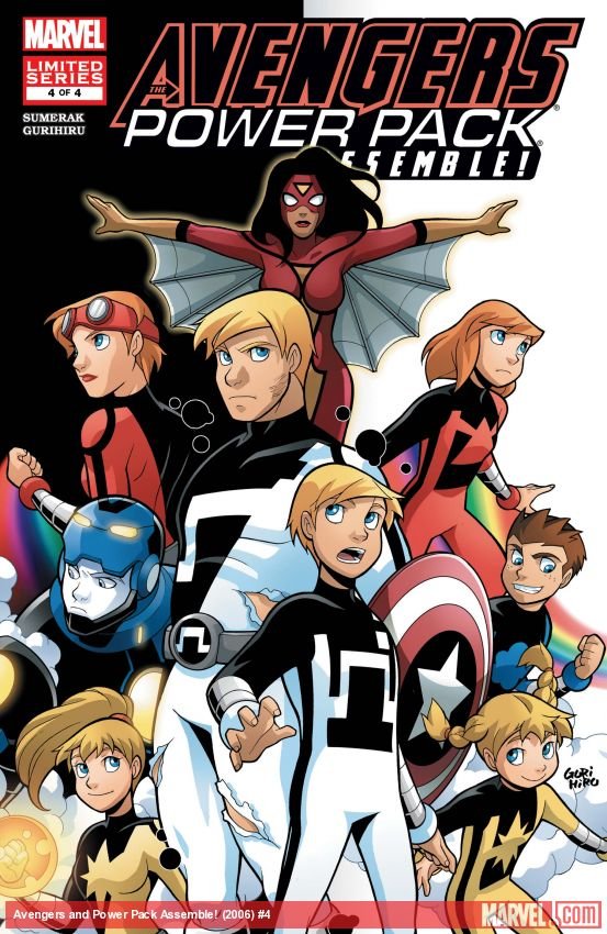 Cover of Avengers And Power Pack Assemble! (2006) - #4