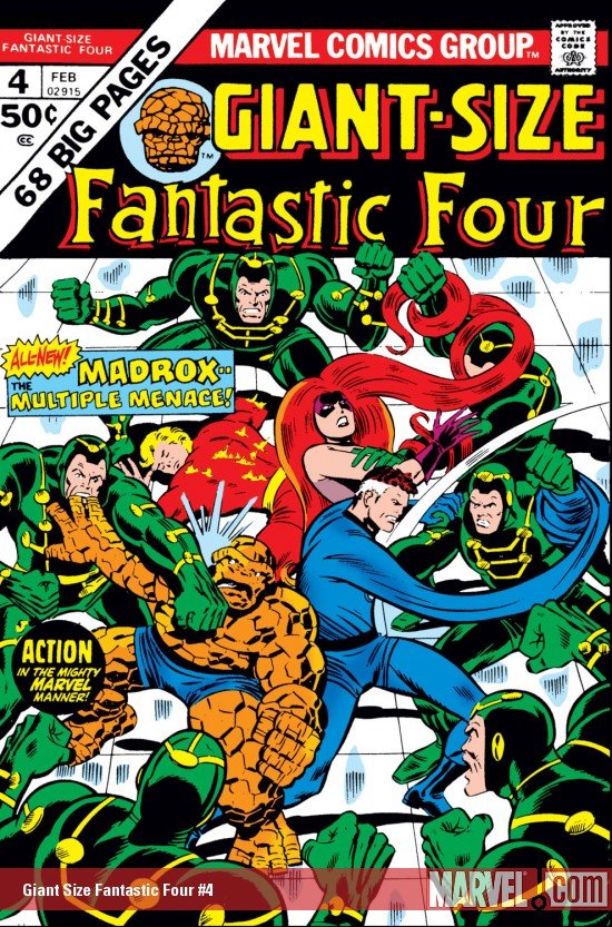 Cover of Giant-Size Fantastic Four (1974) - #4
