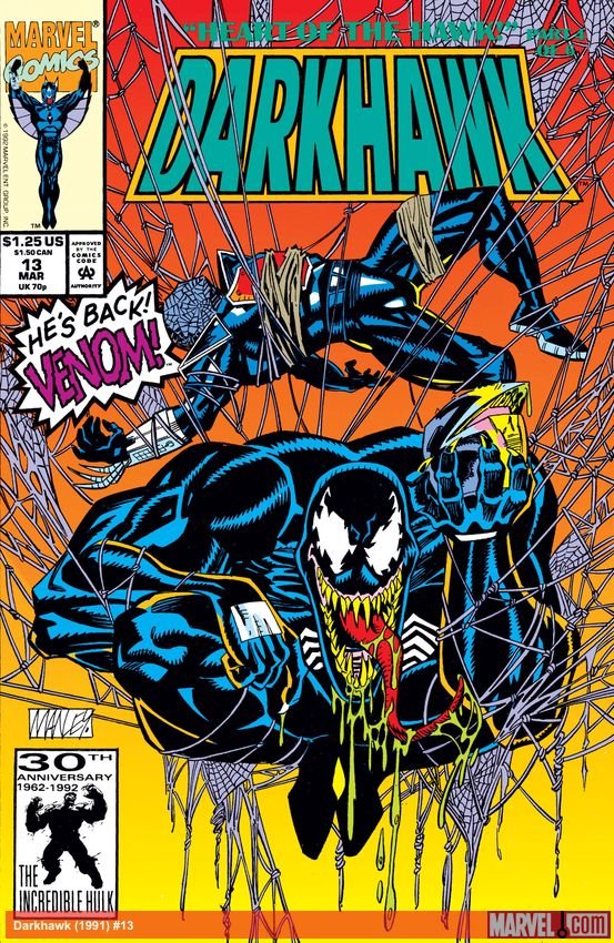 Cover of Darkhawk (1991) - #13