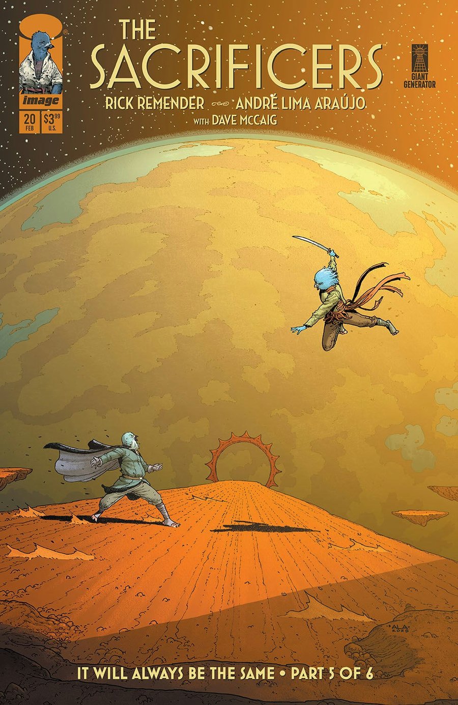 Cover of The Sacrificers (2023) - #20