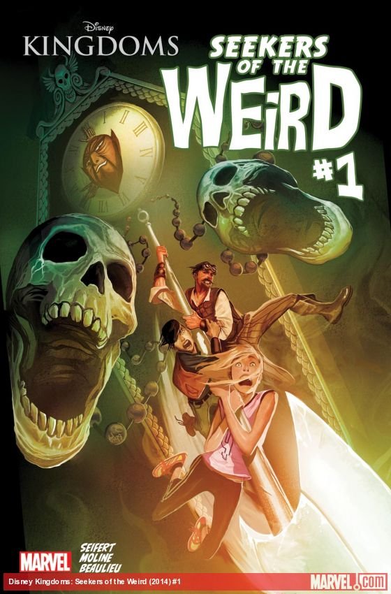 Cover of Disney Kingdoms: Seekers of the Weird (2014) - #1