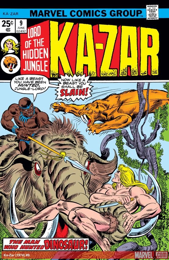 Cover of Ka-Zar (1974) - #9