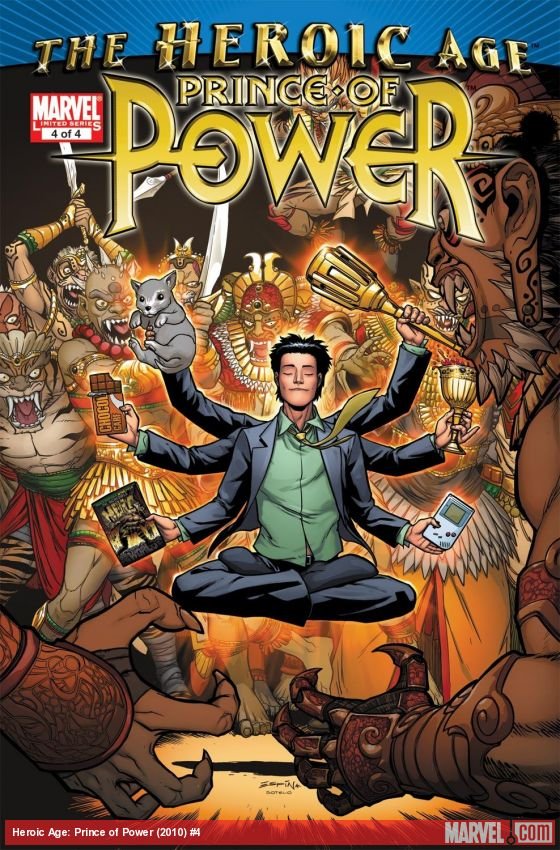Cover of Heroic Age: Prince Of Power (2010) - #4