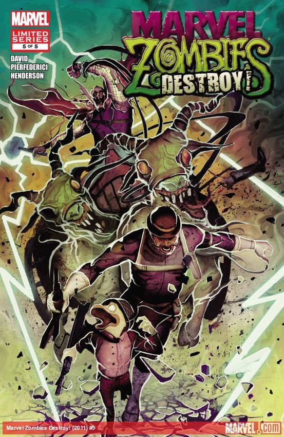 Cover of Marvel Zombies Destroy! (2012) - #5
