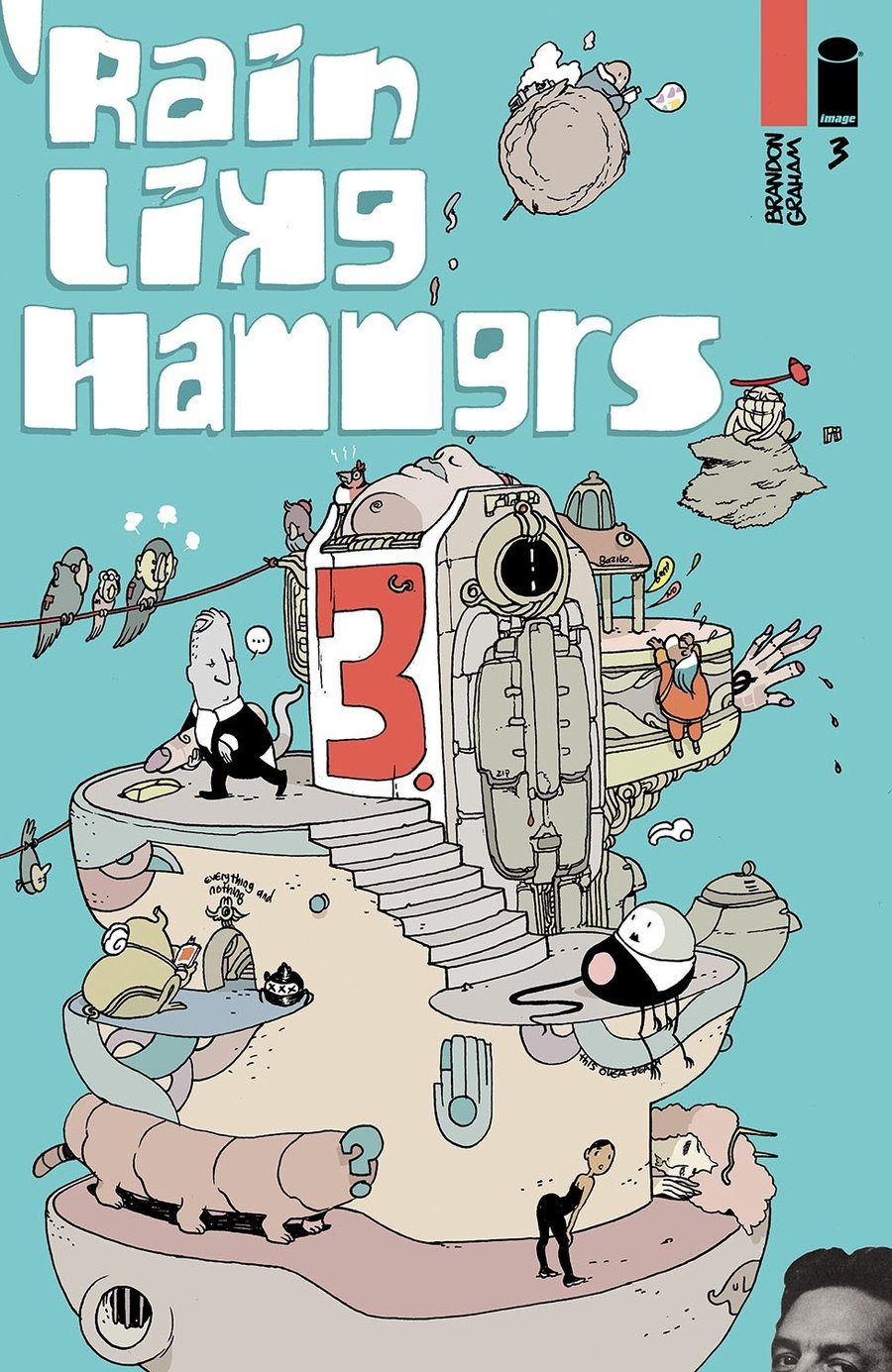 Cover of Rain Like Hammers (2021) - #3