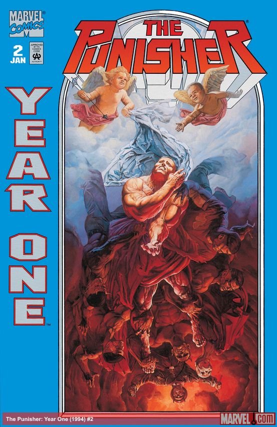 Cover of The Punisher: Year One (1994) - #2