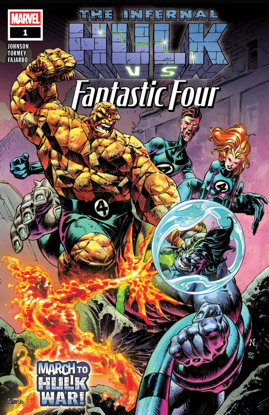 Cover of Infernal Hulk Vs. Fantastic Four (2026) - #1
