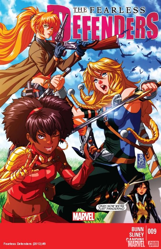 Cover of Fearless Defenders (2013) - #9