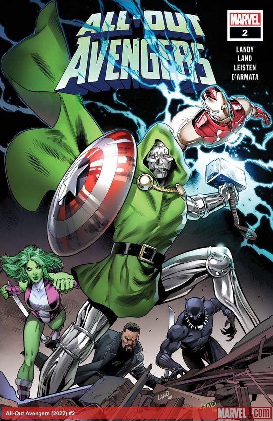 Cover of All-Out Avengers (2022) - #2