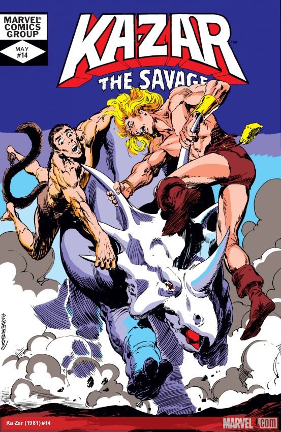 Cover of Ka-Zar The Savage (1981) - #14
