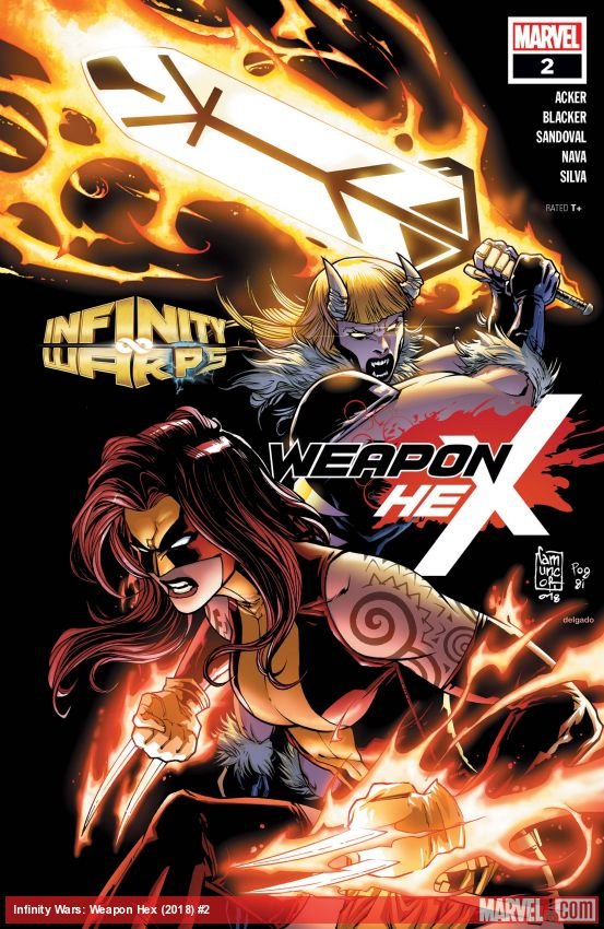 Cover of Infinity Wars: Weapon Hex (2018) - #2
