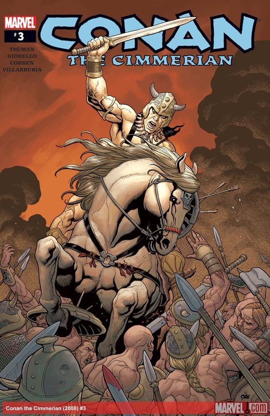 Cover of Conan The Cimmerian (2008) - #3