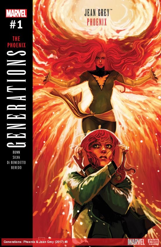 Cover of Generations: Phoenix & Jean Grey (2017) - #1