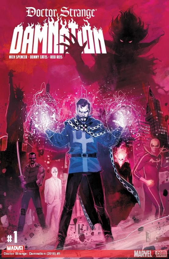Cover of Doctor Strange: Damnation (2018) - #1
