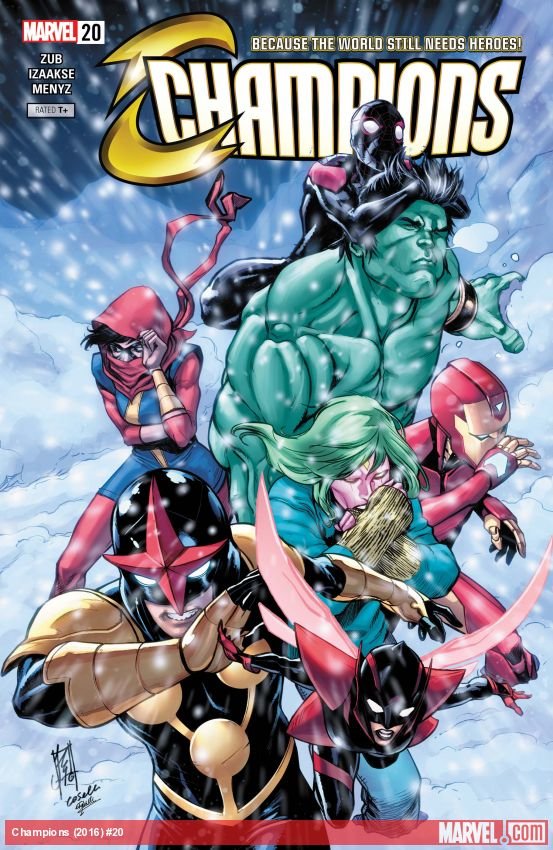 Cover of Champions (2016) - #20