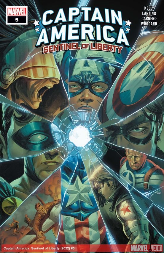 Cover of Captain America: Sentinel Of Liberty (2022) - #5