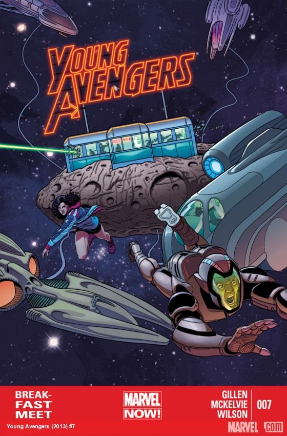 Cover of Young Avengers (2013) - #7