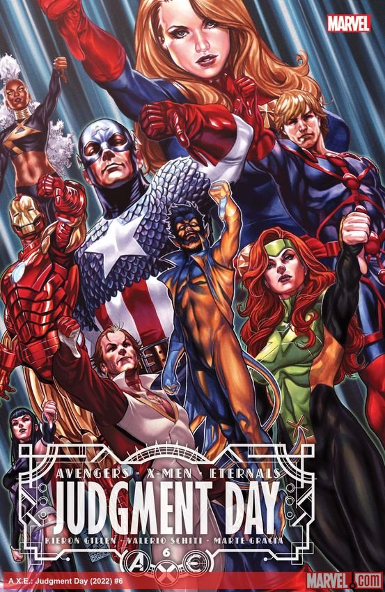 Cover of A.x.e.: Judgment Day (2022) - #6