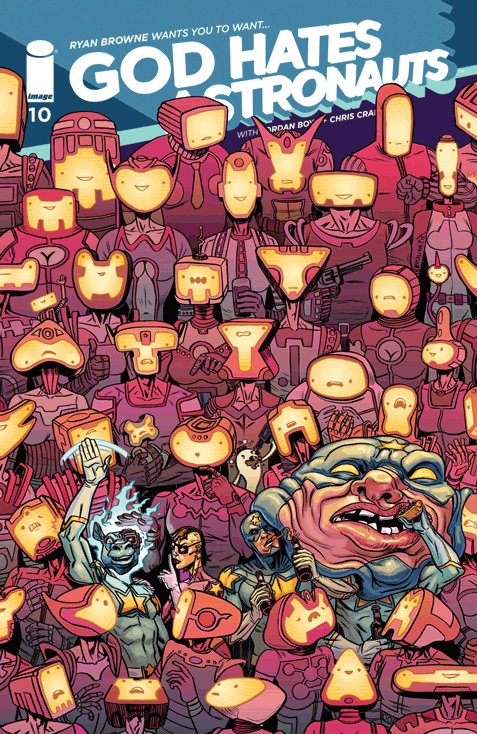 Cover of God Hates Astronauts (2014) - #10